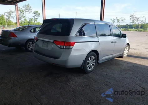 2015 Honda Odyssey Ex z USA, uszkodzony, nr VIN 5FNRL5H43FB074140